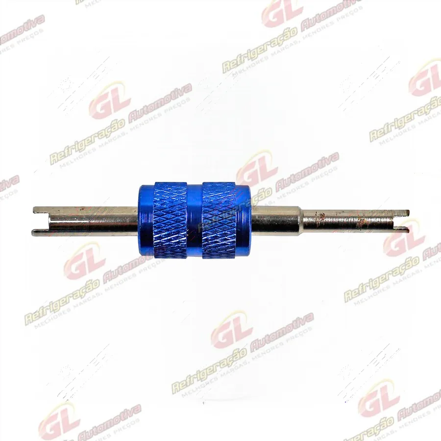 Sacador e Instalador com Haste Curta da Valvula Schrader Standard-Bore com Rosca 5V1 e Large Bore M8