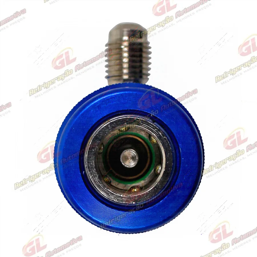 Bico Manômetro Baixa R134 ERRECOM Engate Rapido Macho Importado