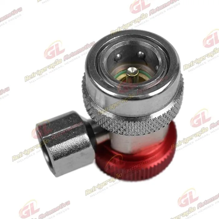 Bico Manômetro Alta R134A Engate Rápido Importado — foto 3