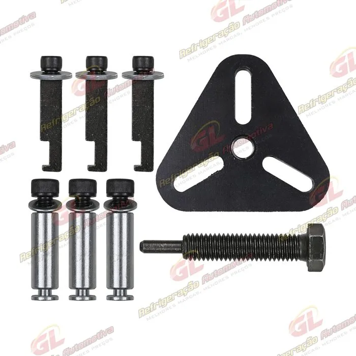 Sacador de Embreagem do Compressor CVC/Mahle Volkswagen UP/ Fox/ Fiat Argo/ Cronos/ Mobi/ Uno