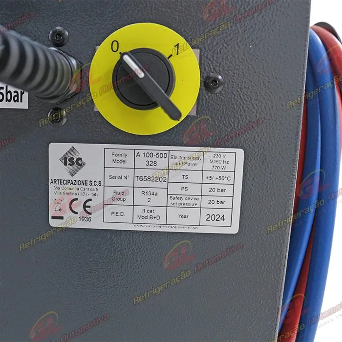 Estação para Manutenção de Ar Condicionado ISC ICEGARD Verde FM 220v — foto 8
