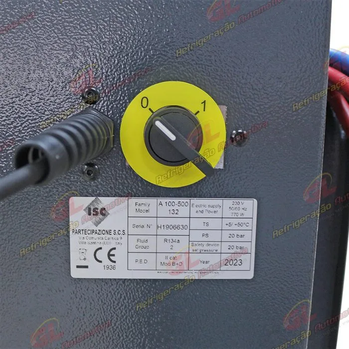 Estação para Manutenção de Ar Condicionado ISC ICEGARD ORO 220v — foto 11