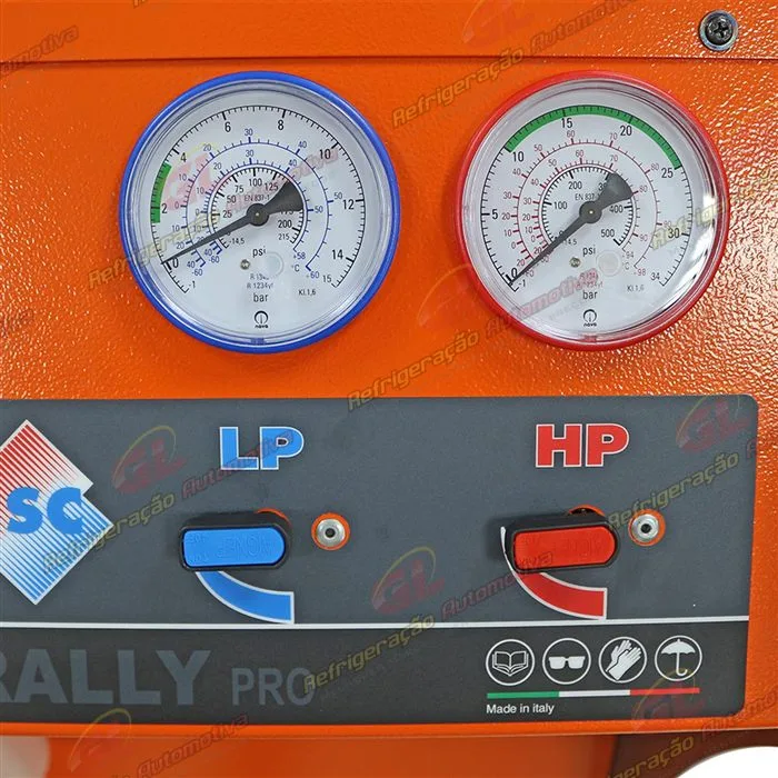 Estação para Manutenção de Ar Condicionado ISC Rally Pro R134-A - 220v — foto 6