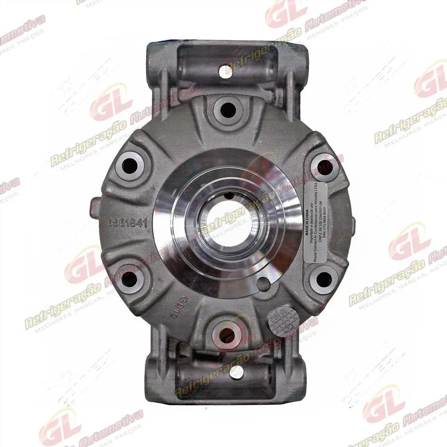 Tampa Dianteira do Compressor CVC Chevrolet Vectra 2001>2006 RC.600.065