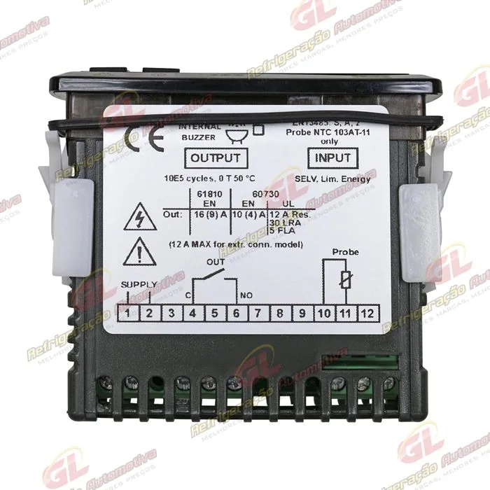 Controle Digital de Temperatura Universal para Refrigeração Z31 GR 12 A 24VCA/VCC - DCR 2009/000662 — foto 3