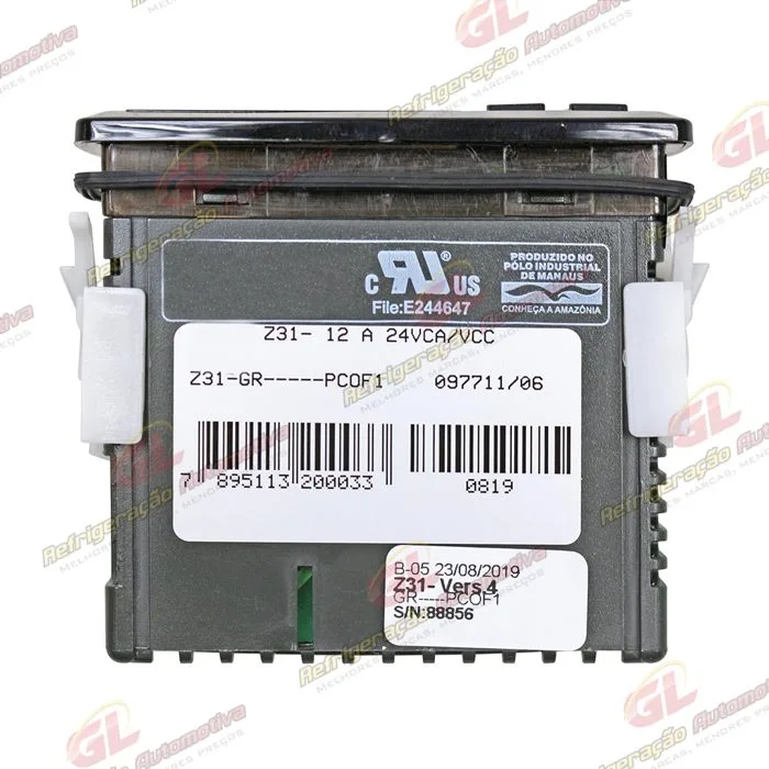 Controle Digital de Temperatura Universal para Refrigeração Z31 GR 12 A 24VCA/VCC - DCR 2009/000662 — foto 4