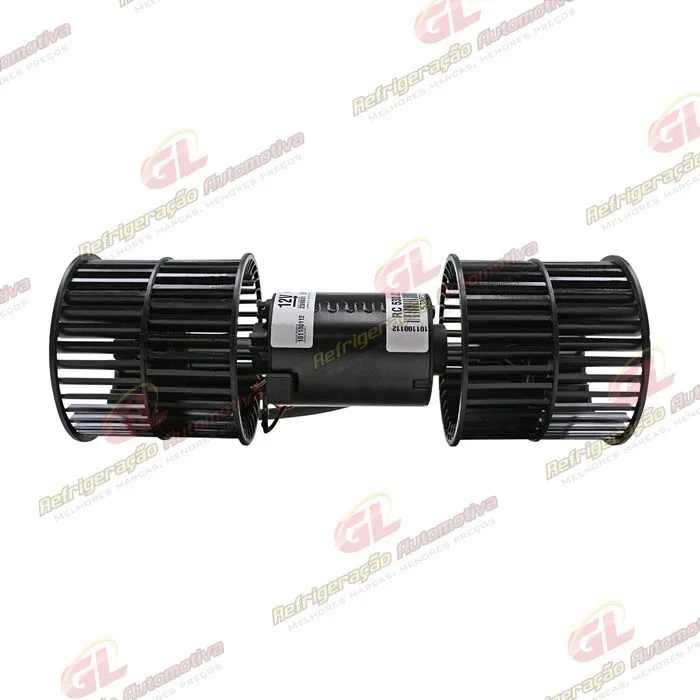 Ventilador Universal 2 Eixos da Caixa Evaporadora Universal com Turbina - 12 Volts