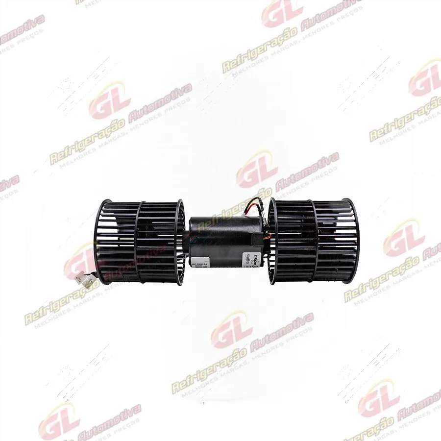 Ventilador Universal 2 Eixos da Caixa Evaporadora Universal com Turbina - 24 Volts