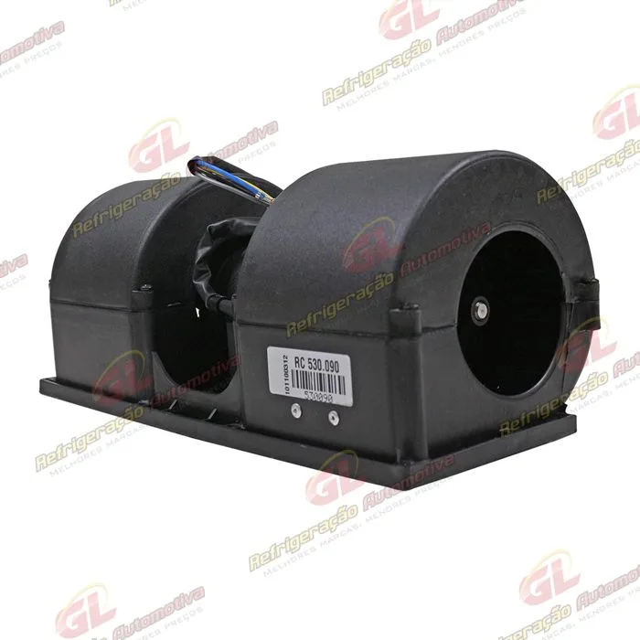 Ventilador Universal com Caracol 2 Eixos 3 Velocidades Turbina 100mm 12 Volts - OEM: 32729800 — foto 3