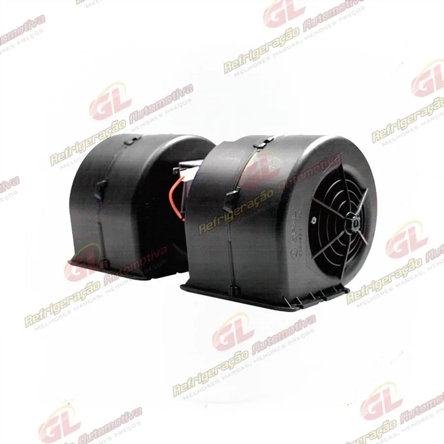 Ventilador Universal Spal da Caixa Evaporadora do Ônibus Spheros/ Climabuss / Euroar/ Universal 3 Velocidades 6500hrs 24 Volts - OEM:009-B45-22