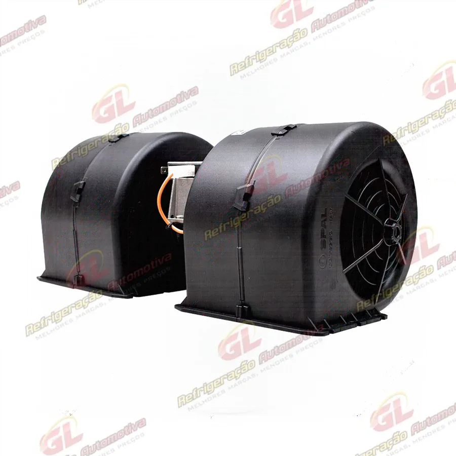 Ventilador Universal Spal Caixa Evaporadora Ônibus Spheros/ Climabus/ Euroar/ Carrier/ VWG Aires/ Rehem/ Arco Climatização/ Universal/ 24 Volts - 20000hs 009-B40-22