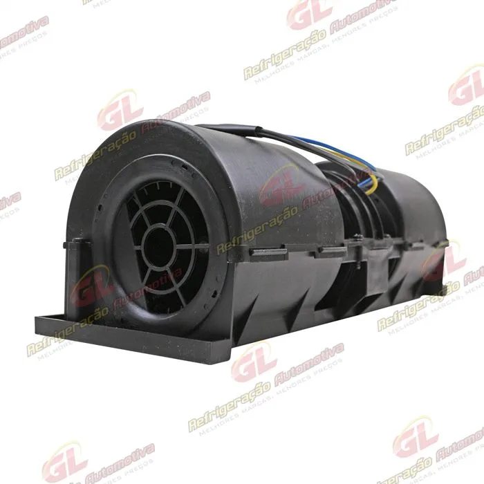 Ventilador Universal da Caixa Evaporadora Vans T60-79 R80CC Resistor Cerâmica Eixo Duplo 3 Velocidades c/Caracol - 12 Volts — foto 2