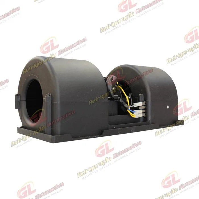 Ventilador da Caixa Evaporadora Ônibus Sistema Valeo/ Retroescavadeira Volvo BL60/ BL60B/ BL61/ BL61B/ BL70/ BL70B/ BL71B/ Retroescavadeira JCB 3CX - 12 Volts OEM: VOE16232436/ OEM CAT: 275-3990/ 417-8129 — foto 2