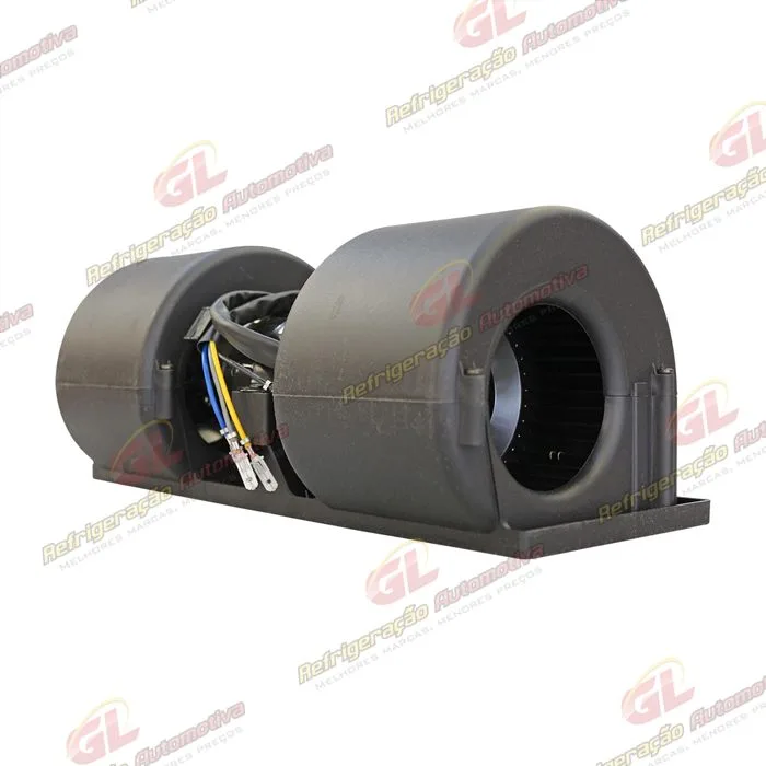 Ventilador da Caixa Evaporadora Ônibus Sistema Valeo/ Retroescavadeira Volvo BL60/ BL60B/ BL61/ BL61B/ BL70/ BL70B/ BL71B/ Retroescavadeira JCB 3CX - 12 Volts OEM: VOE16232436/ OEM CAT: 275-3990/ 417-8129 — foto 4