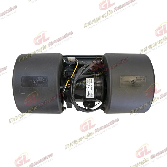 Ventilador da Caixa Evaporadora Ônibus Sistema Valeo/ Retroescavadeira Volvo BL60/ BL60B/ BL61/ BL61B/ BL70/ BL70B/ BL71B/ Retroescavadeira JCB 3CX - 12 Volts OEM: VOE16232436/ OEM CAT: 275-3990/ 417-8129 — foto 8