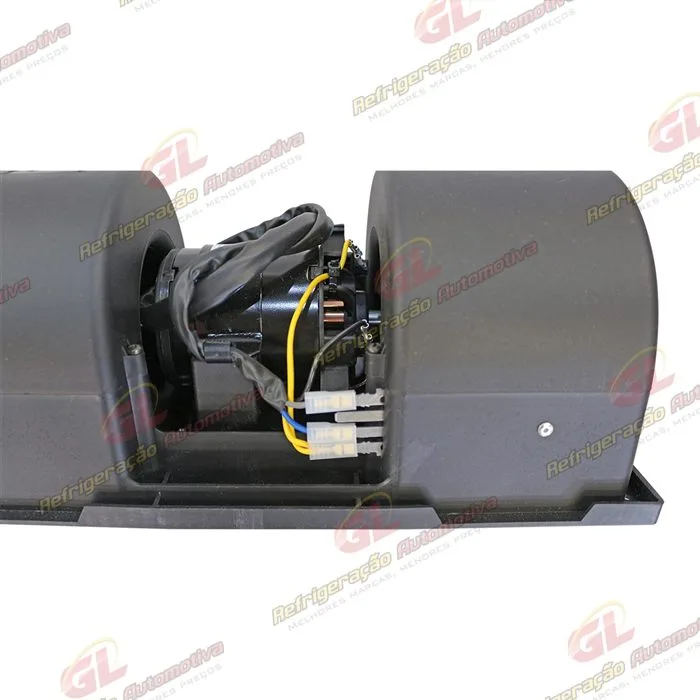 Ventilador da Caixa Evaporadora Ônibus Sistema Valeo/ Retroescavadeira Volvo BL60/ BL60B/ BL61/ BL61B/ BL70/ BL70B/ BL71B/ Retroescavadeira JCB 3CX - 12 Volts OEM: VOE16232436/ OEM CAT: 275-3990/ 417-8129 — foto 10