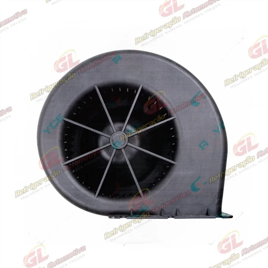 Ventilador da Caixa Evaporadora Spal Máquina New Holland Motoniveladora F140B/ F170B/ F200B/ RG140B/ RG170/ RG170B/ RG200B - 24 Volts Sem Resistência - OEM: 007-B56/VLL/T-32D