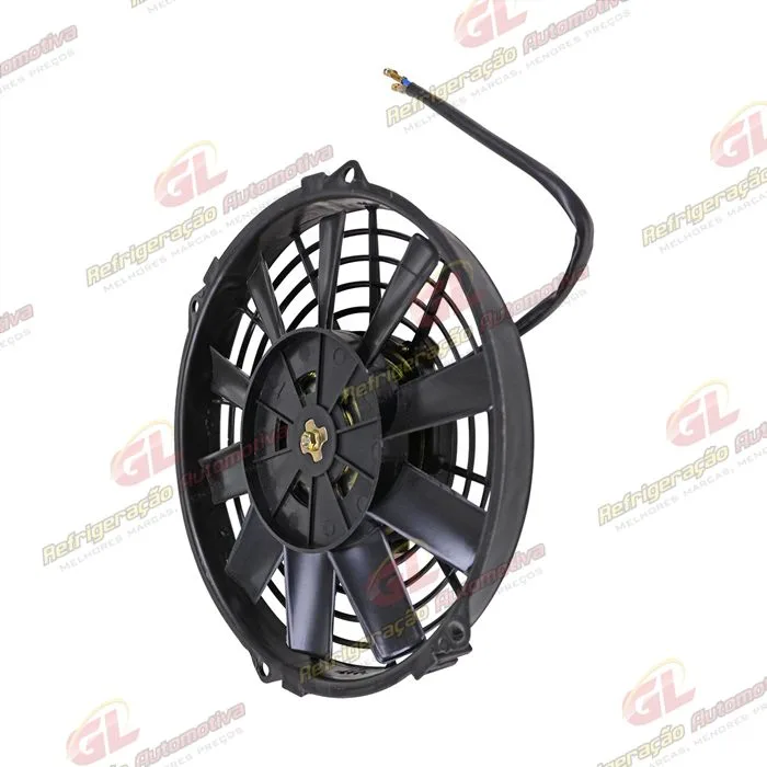 Eletroventilador Universal 09 Polegadas Pás Reta - 12 Volts — foto 4