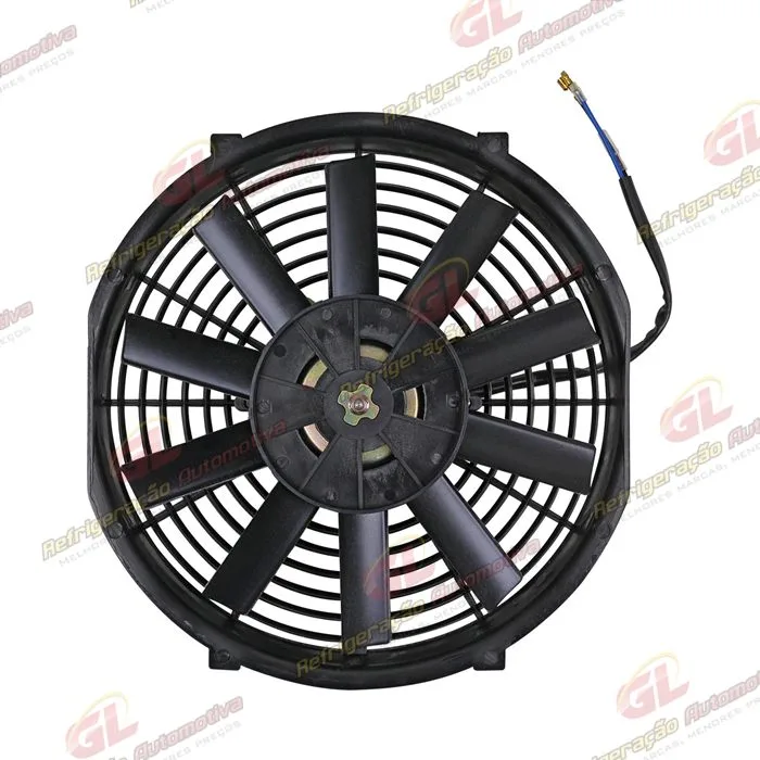 Eletroventilador Universal 10 Polegadas Pás Reta - 12 Volts — foto 2