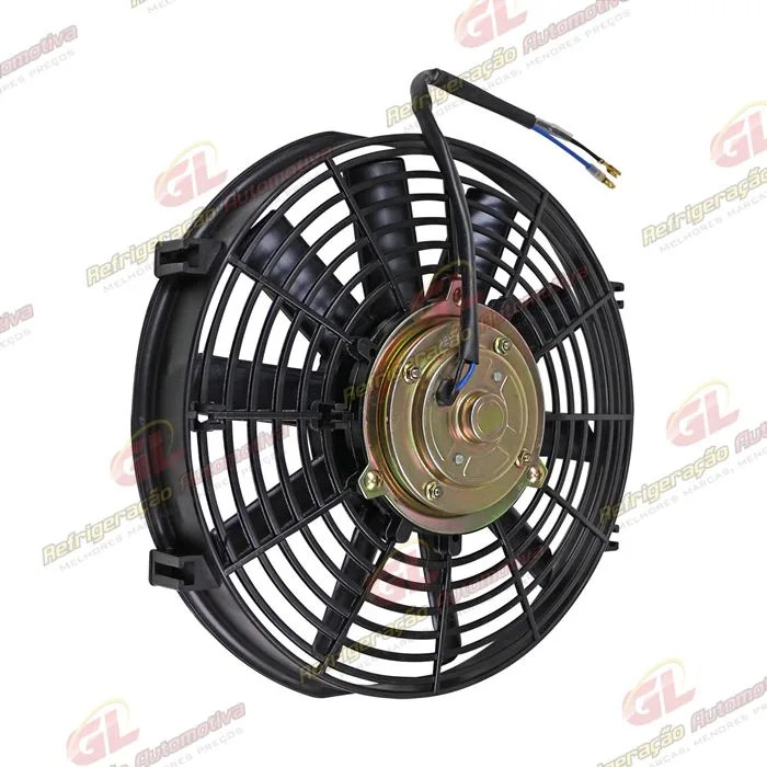 Eletroventilador Universal 10 Polegadas Pás Reta - 12 Volts — foto 3