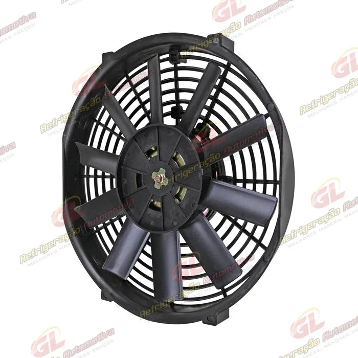 Eletroventilador Universal 10 Polegadas Pás Reta - 12 Volts — foto 4