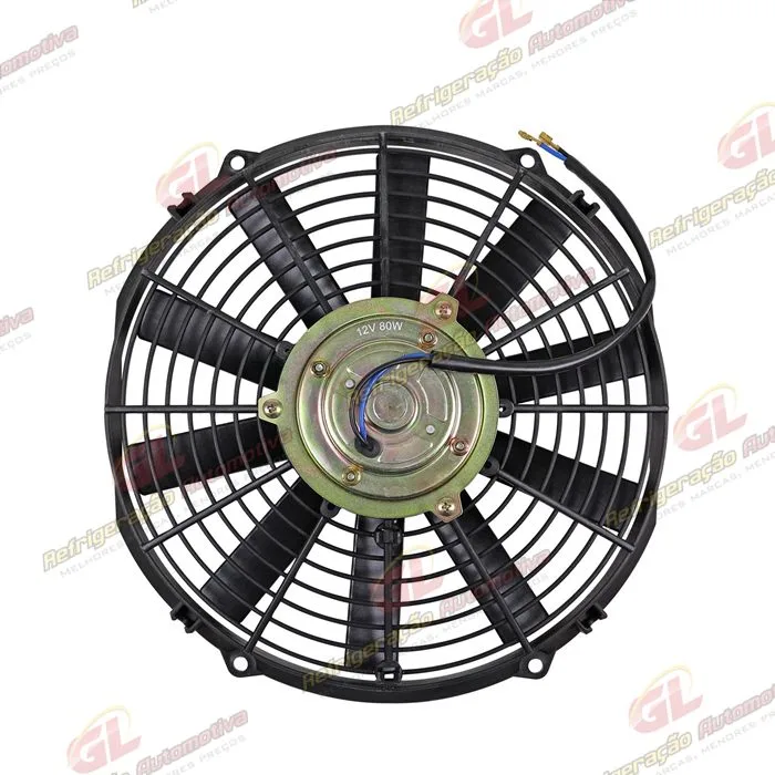 Eletroventilador Universal Pás Reta 12 Polegadas - 12 Volts OEM: 82351700