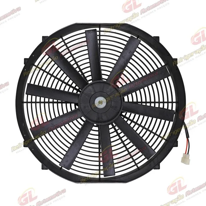 Eletroventilador Universal 16 Polegadas Pás Reta - 24 Volts — foto 2