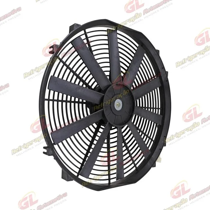 Eletroventilador Universal 16 Polegadas Pás Reta - 24 Volts — foto 4