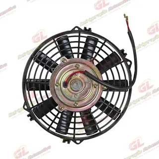 Eletroventilador Universal 09 Polegadas Pás Reta - 24 Volts