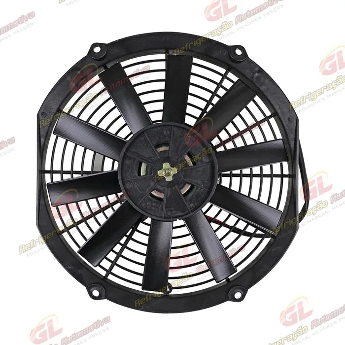 Eletroventilador Universal 12 Polegadas Pás Reta - 24 Volts — foto 2