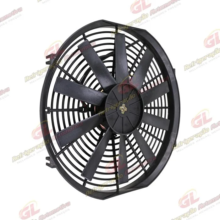 Eletroventilador Universal 14 Polegadas Pás Reta - 24 Volts - Qualidade BB — foto 4