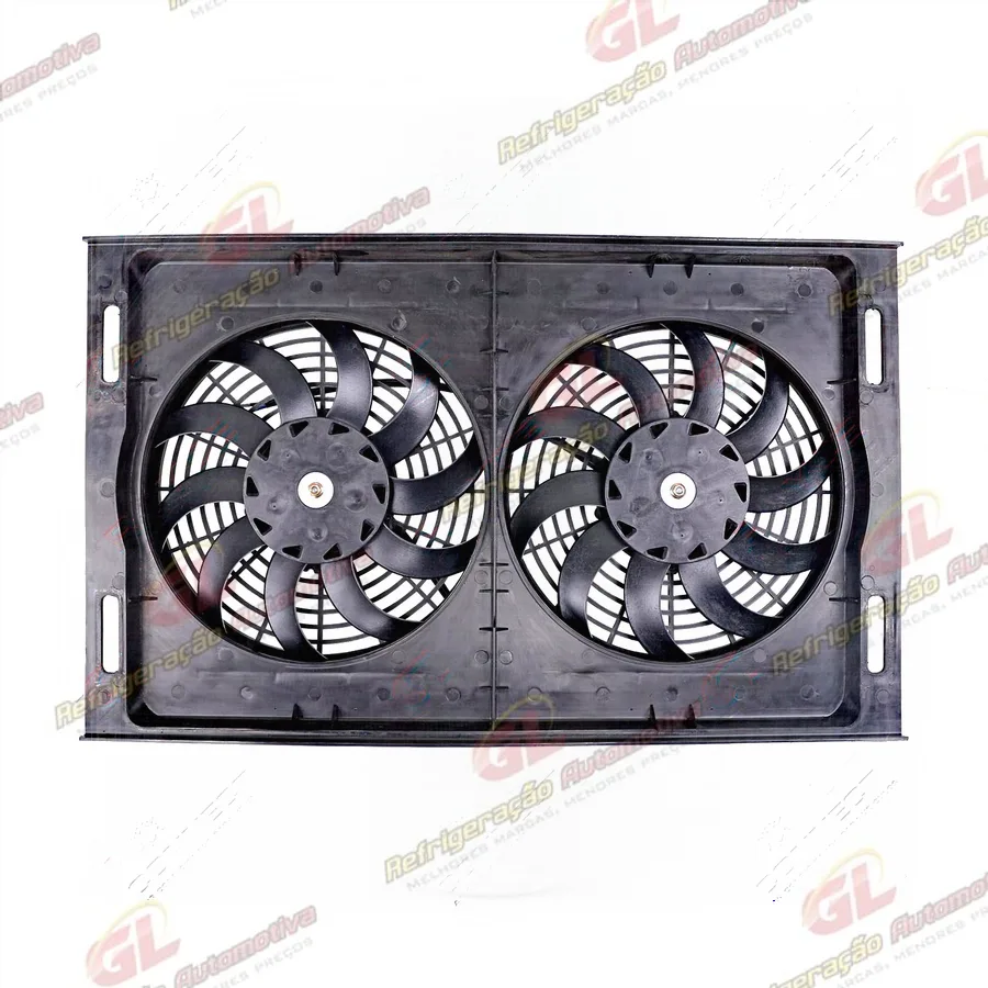 Eletroventilador Duplo 10 Polegadas - 12 Volts