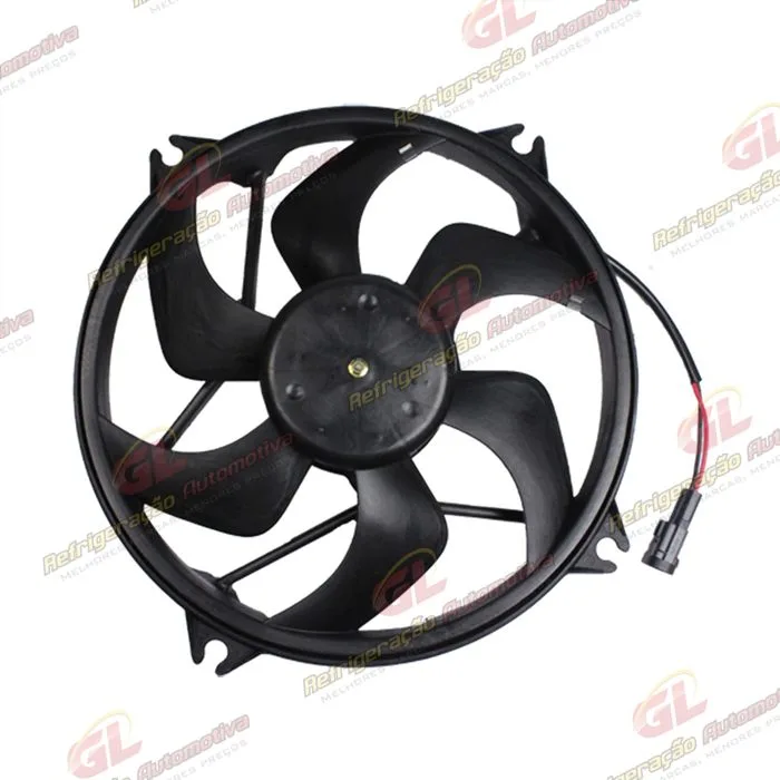 Eletroventilador do Radiador e Condensador Citroën C4 Pallas / Hatch 1.6 Todos - 12 Volts OEM: 1253K2