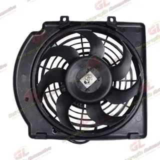 Eletroventilador do Condensador Chevrolet Corsa/ Celta Zexel 1999 Até 2002/ Corsa Milenium >2009 - 12 Volts OEM: 93286686