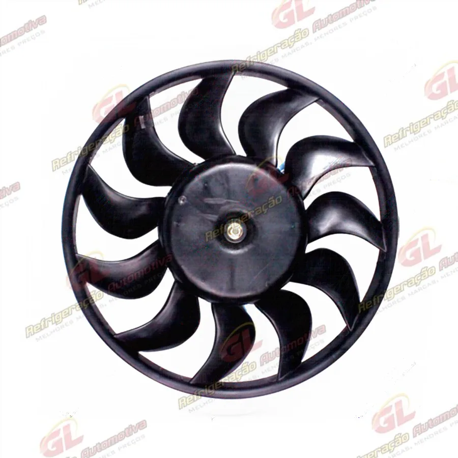 Eletroventilador do Radiador Chevrolet Celta 2001 Até 2005 - 12 Volts OEM: 93309119
