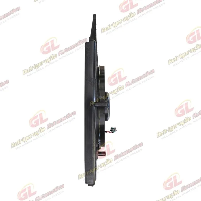 Eletroventilador do Radiador Volkswagen Polo/ Gol G5/ Saveiro G5/ Voyage/ Fox 3 Pinos Todos 2007> Importado - 12 Volts — foto 7