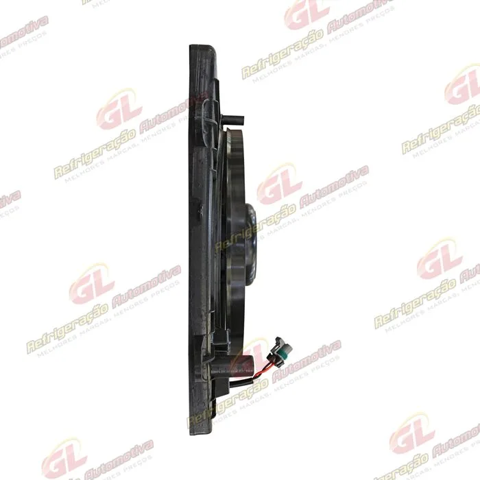 Eletroventilador do Radiador Volkswagen Polo/ Gol G5/ Saveiro G5/ Voyage/ Fox 3 Pinos Todos 2007> Importado - 12 Volts — foto 8