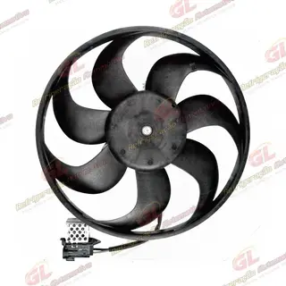 Eletroventilador do Radiador s/ Defletor Chevrolet Corsa Classic 1.0 2011> Sistema Denso - 12 Volts