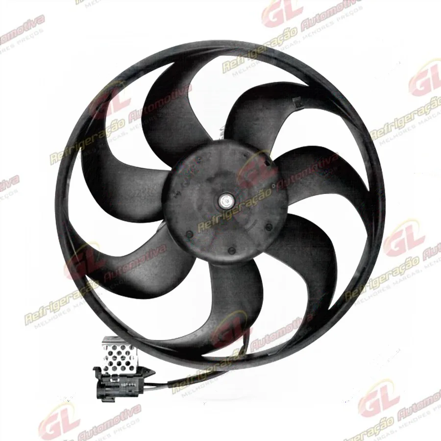 Eletroventilador do Radiador s/ Defletor Chevrolet Corsa Classic 1.0 2011> Sistema Denso - 12 Volts