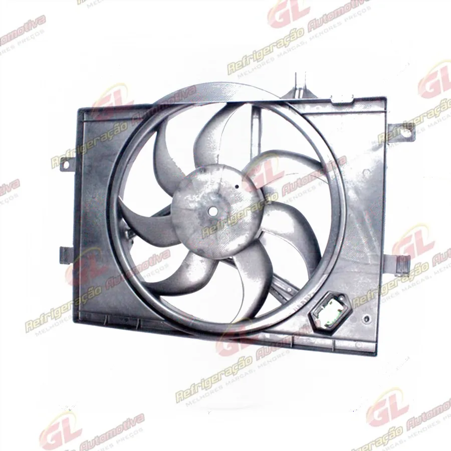 Eletroventilador do Radiador c/ Defletor Fiat Palio 1.0 Young/1.3 /1.4 2001 Até 2003 / Idea 1.4/1.8 2006 Até 2010 Sistema Behr - 12 Volts OEM: 46799284 / 51797700