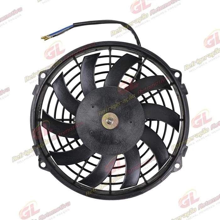 Eletroventilador Universal 9 Polegadas Pás em S - 12 Volts — foto 2