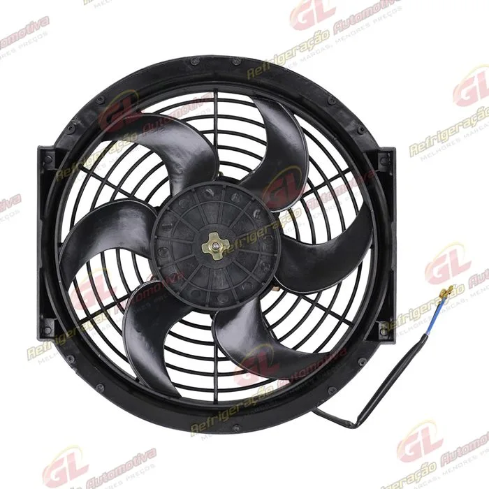 Eletroventilador Universal Soprante 10 Polegadas Pás em S - 12 Volts — foto 2