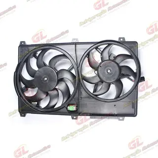 Eletroventilador do Radiador c/ Defletor Fiat Ducato 2.3 JTD 2009>/ Renault Jumper/ Citroën Boxer - Sistema Modine - 12 Volts OEM: 1364597080 / 1371638080