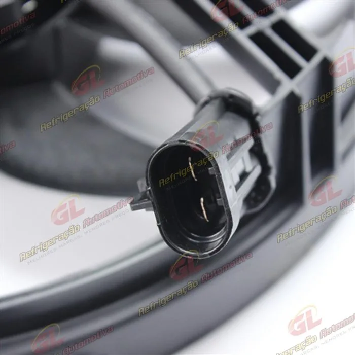 Eletroventilador do Radiador c/ Defletor Fiat Ducato 2.3 JTD 2009>/ Renault Jumper/ Citroën Boxer - Sistema Modine - 12 Volts OEM: 1364597080 / 1371638080 — foto 4
