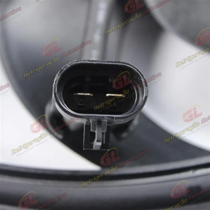 Eletroventilador do Radiador c/ Defletor Fiat Ducato 2.3 JTD 2009>/ Renault Jumper/ Citroën Boxer - Sistema Modine - 12 Volts OEM: 1364597080 / 1371638080 — foto 5