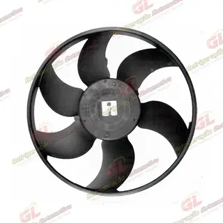 Eletroventilador do Radiador Renault Clio AG/ Kangoo 1.6 1996>/ Scenic 1.6/2.0 1996>/ Symbol 1.6 2009>/ Megane 1.6 1998 Até 2008 - 12 Volts OEM: 7701045816