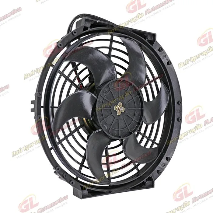 Eletroventilador Universal Pás em S 10 Polegadas - 24 Volts — foto 4