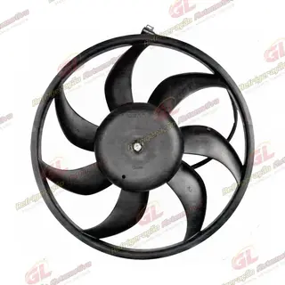 Eletroventilador do Radiador s/ Defletor Fiat Palio Young 1.0/1.3/1.4 2001 Até 2003/ Fiat Doblo 1.3/1.6/1.8 2001>/ Idea 1.4/1.8 2010> Sistema Behr - 12 Volts OEM: 46816879/ 51822634/ 51874785