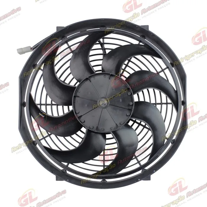 Eletroventilador Universal Unipoint Soprante Pás em S 14 Polegadas - 24 Volts