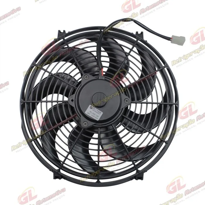 Eletroventilador Universal Unipoint Soprante Pás em S 14 Polegadas - 24 Volts — foto 2